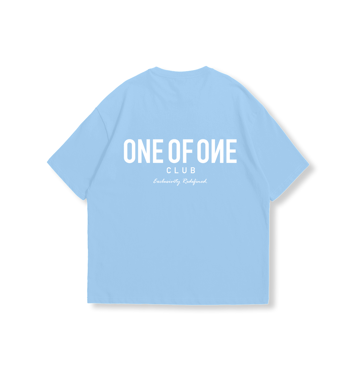 ESSENTIALS Baby Blue LANDSCAPE Oversized T-Shirt