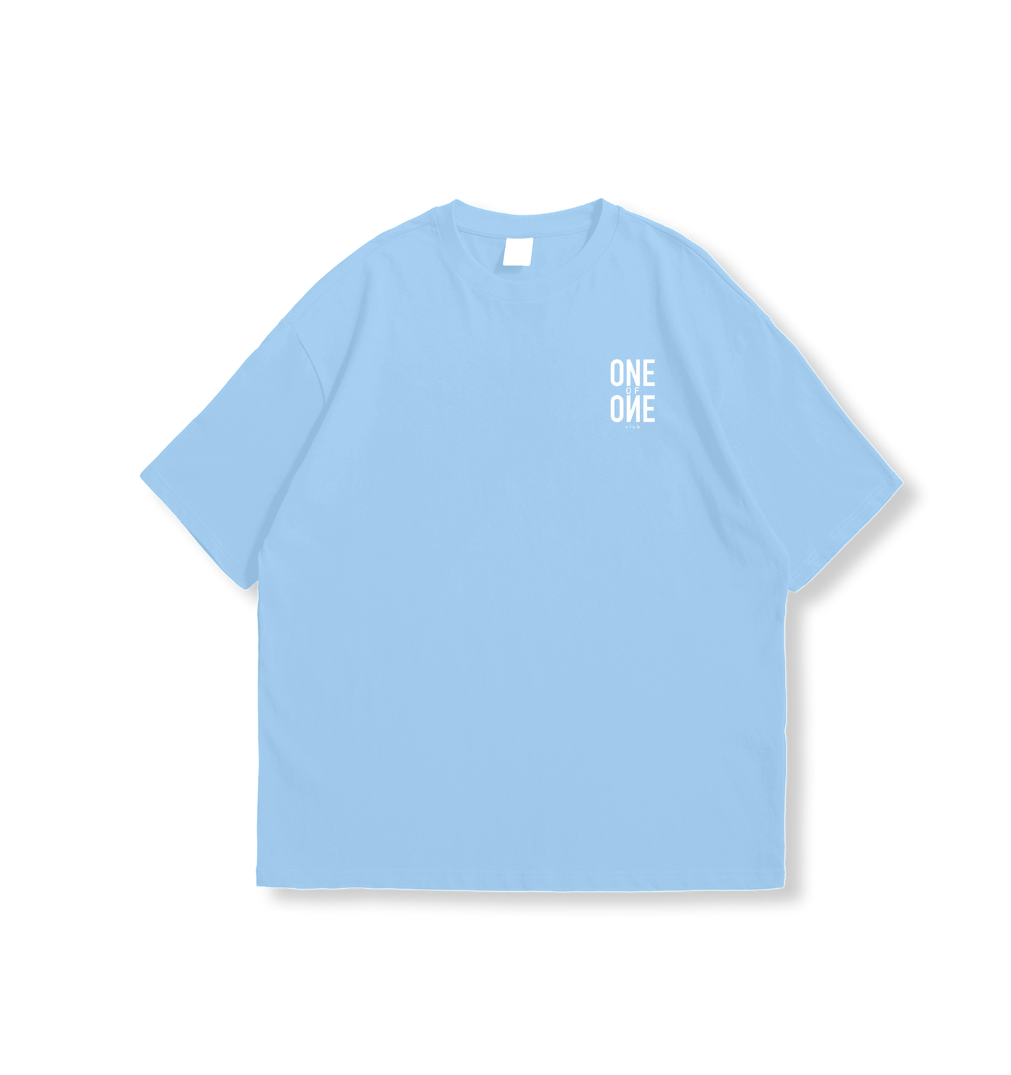 ESSENTIALS Baby Blue STACK Oversized T-Shirt