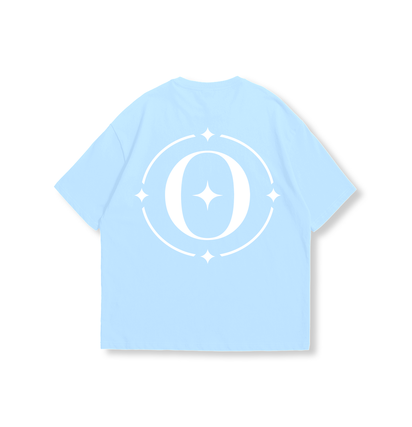 STAR SQUAD Baby Blue Oversize T-Shirt