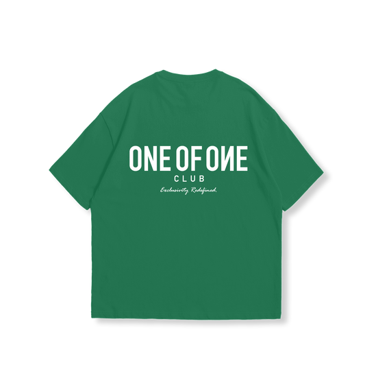 ESSENTIALS Racing LANDSCAPE Green Oversized T-Shirt