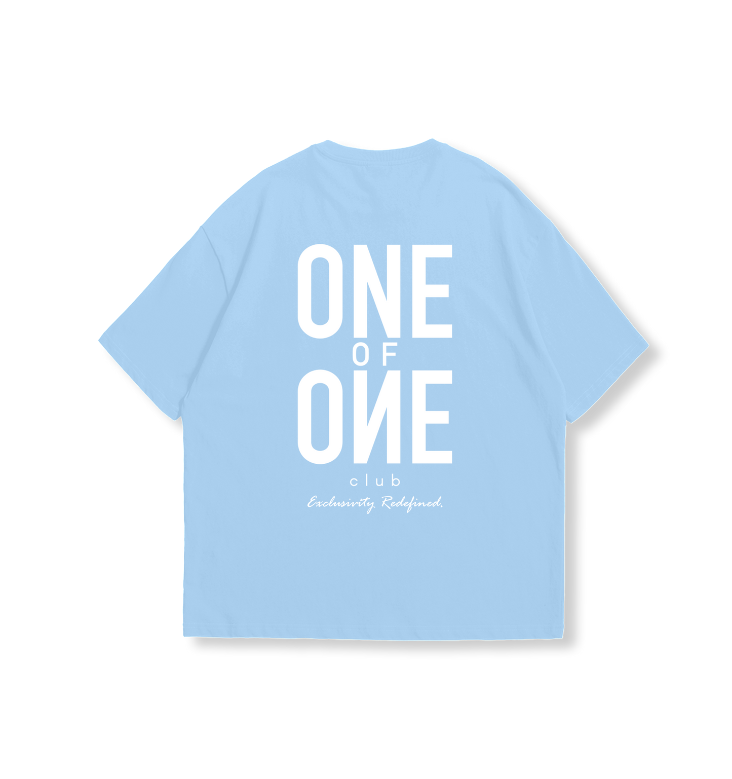 ESSENTIALS Baby Blue Oversized T-Shirt