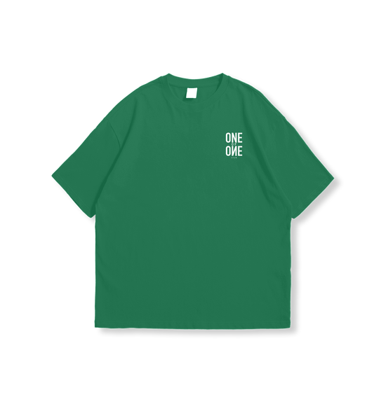 ESSENTIALS Racing Green Oversized T-Shirt