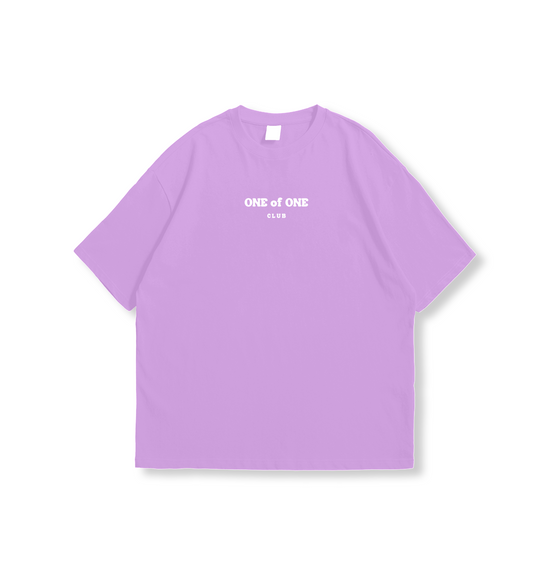 STAR SQUAD Purple Oversize T-Shirt